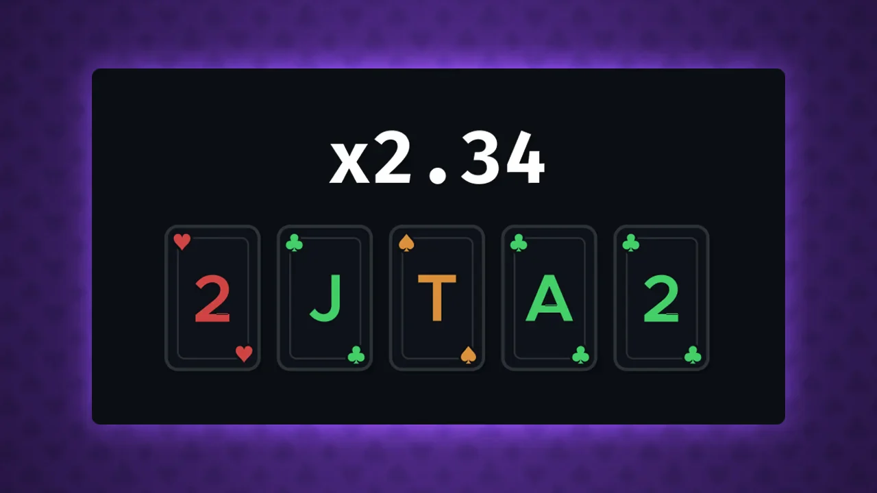Crash Joker cards revealed as multiplier rises